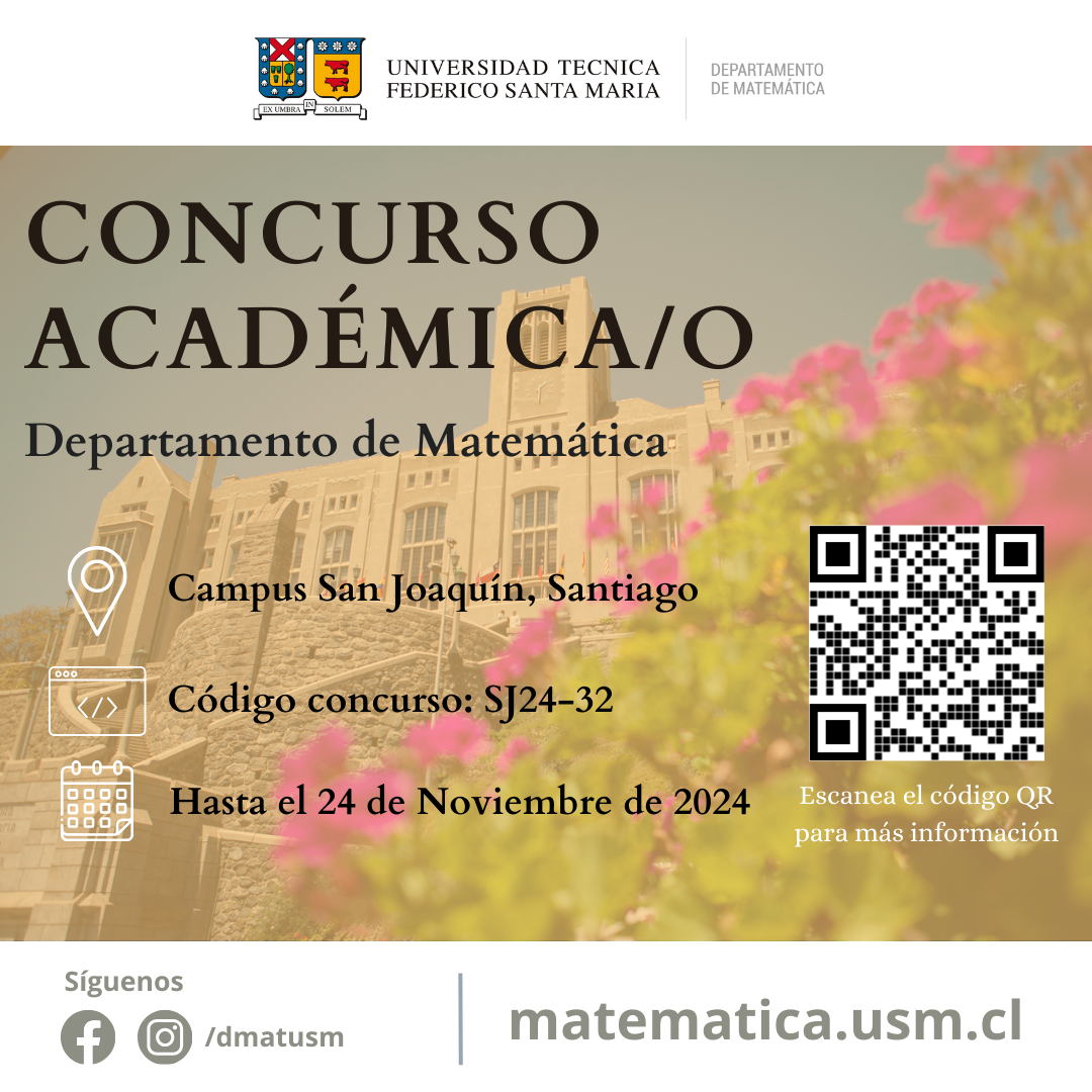 Concurso Académico/a – Campus San Joaquín